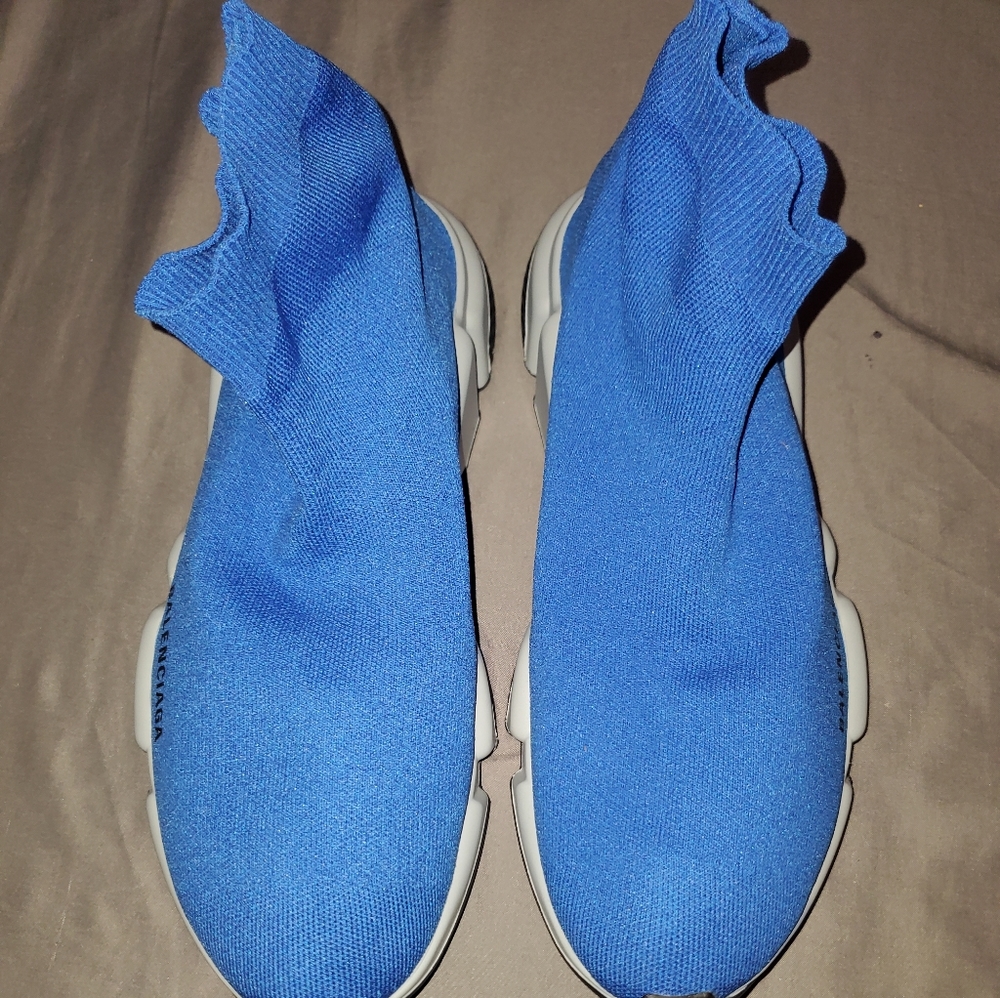 Blue Balenciagas sz 42